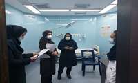 بازدید مشترک کارشناس مدیریت امور پرستاری‌ و کارشناس معاونت درمان از مرکز آموزشی درمانی ۱۷ شهریور