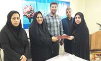 مراسم تکریم و معارفه سرپرست مدیریت خدمات پرستاری بیمارستان شهید نورانی تالش