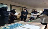 بازدید نوروزی کارشناس مدیریت پرستاری و کارشناس معاونت درمان دانشگاه از مرکز آموزشی و درمانی ولایت
