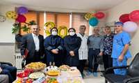 مراسم تقدیر از بازنشستگان مرکز آموزشی و درمانی رازی رشت