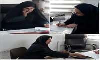 بازدید مشترک کارشناس مدیریت امور پرستاری و کارشناس مدیریت نظارت بر درمان دانشگاه از مرکز مشاوره پرستاری و مراقبت در منزل التیام لنگرود