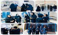 بازدید نوروزی مدیر امور پرستاری و کارشناس مدیریت امور پرستاری از بیمارستان های سلامت رستم آباد،ولیعصر(عج) رودبار و ۳۱ خرداد منجیل