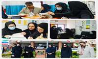 بازدید نوروزی مشترک کارشناس مدیریت امور پرستاری و کارشناس معاونت درمان از بیمارستان دکتر پیروز لاهیجان