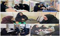 بازدید نظارتی کارشناسان مدیریت امور پرستاری از بیمارستان شهید بهشتی انزلی