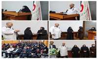 مراسم تکریم و معارفه سرپرست خدمات پرستاری مرکز آموزشی درمانی حشمت
