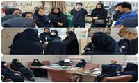 بازدید مدیر امور پرستاری دانشگاه از مرکز آموزشی درمانی پورسینا