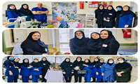 بازدید نوروزی کارشناس مدیریت امور پرستاری از مرکز آموزشی درمانی پورسینا