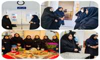 بازدید نوروزی مدیر امور پرستاری و کارشناس مدیریت امور پرستاری از بیمارستان غدیر سیاهکل