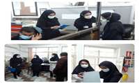 بازدید نوروزی کارشناس مدیریت پرستاری و کارشناس معاونت درمان دانشگاه از مراکز آموزشی درمانی حشمت و شفا