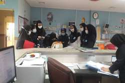 بازدید مشترک کارشناس مدیریت امور پرستاری‌ و کارشناسان معاونت درمان از مرکز  آموزشی درمانی ۱۷ شهریور 