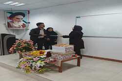مراسم تقدیر از همکار بازنشسته  بیمارستان شهید انصاری رودسر