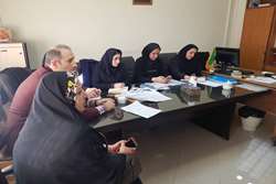 نشست هم اندیشی روسای  بیمارستان های سلامت رستم اباد ، ولیعصر (عج) رودبار و ۳۱ خرداد منجیل در مورد بررسی مسایل نیروی انسانی