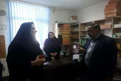 حضور مدیر امور پرستاری دانشگاه  و معاون فرهنگی دانشجویی دانشگاه به همراه کارشناس ستادی مدیریت امور پرستاری در مرکز بهداشتی جامع شهری شماره دو فومن
