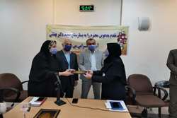 مراسم معارفه مدیرخدمات پرستاری بیمارستان شهید بهشتی آستارا