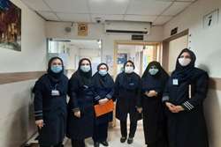 بازدید از مرکز آموزشی درمانی شفا توسط کارشناس آموزش سلامت مدیر امور پرستاری دانشگاه