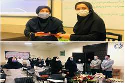 مراسم تقدیر از سرپرستار  بازنشسته بیمارستان شهید بهشتی انزلی