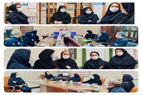 بازدید کارشناس مدیریت امور پرستاری دانشگاه از مرکز آموزشی درمانی پورسینا مورخ 5آذر 1404 