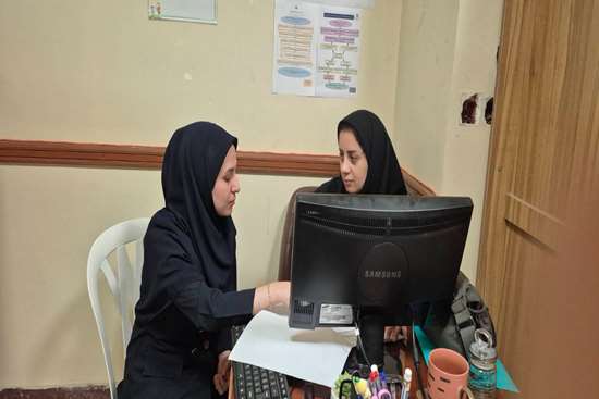 بازدید کارشناس مدیریت امور پرستاری دانشگاه از بیمارستان ولی عصر (عج) رودبار 