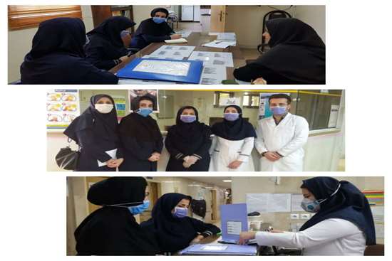 بازدید کارشناس مدیریت امور پرستاری دانشگاه از بیمارستان امام حسن مجتبی ( ع) فومن 1,